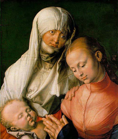 St Anne with the Virgin and Child